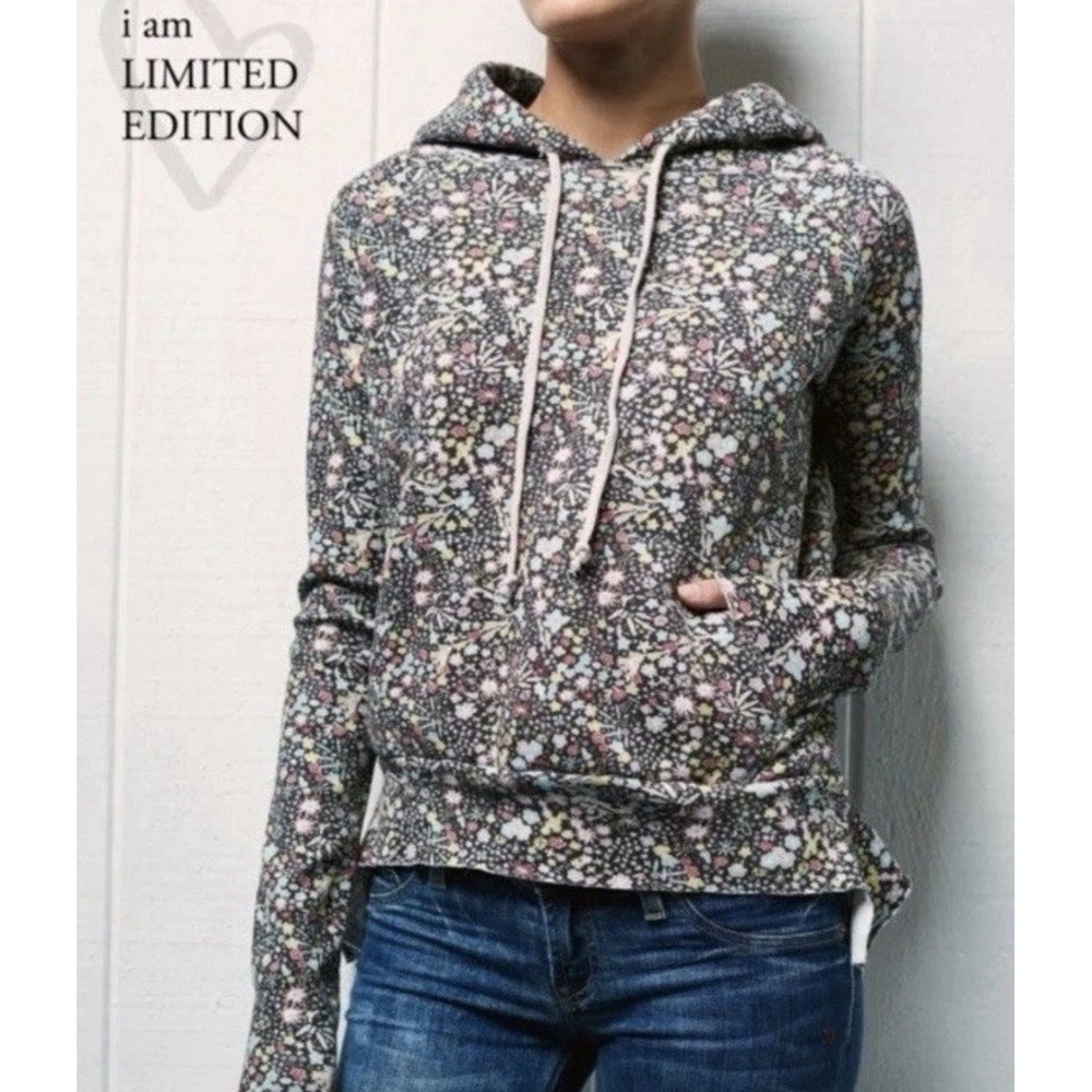Frank & Eileen Tee Lab All Over Floral Sz L Limited‎ Edition Sweatshirt Hoodie